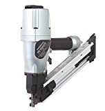 Metabo HPT 2-1/2-Inch Strap-Tite Fastening System Strip Nailer, Short Magazine, Pneumatic, Accepts 1-1/2' and 2-1/2' Nails, Metal Connector | NR65AK2(S)