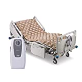 Apex Medical Domus 1 - Alternating Pressure Pads with Electric Pump Overlay System- Pressure Ulcers Prevention & Bed Sore Treatment- Fits Hospital Beds
