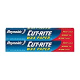Reynolds Cut Rite Wax Paper, (75 Sq Ft (Pack of 2))
