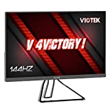 VIOTEK GFV22CB Ultra-Compact 22-Inch 144Hz Gaming Monitor | 1080P Full-HD 5ms | G-Sync-Compatible FreeSync FPS/RTS | 2X HDMI 3.5mm DP | Zero-Tolerance Dead Pixel Policy (VESA)