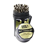 Drill America - D/A29J-CO-PC 29 Piece M42 Cobalt Drill Bit Set in Round Case (1/16' - 1/2' X 64ths), D/ACO Series
