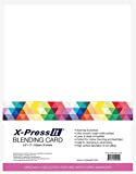 X-Press IT Blending Card Paper Bright White 8.5” x 11” 25 Sheets