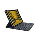 Logitech Universal Folio with Integrated Bluetooth 3.0 Keyboard for 9-10' Apple, Android, Windows Tablets