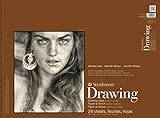 Strathmore 400-8 400 Series Drawing Pad, 18'x24', Ivory/Cream, 24 Sheets