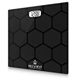 INEVIFIT Bathroom Scale, Highly Accurate Digital Bathroom Body Scale, Measures Weight up to 400 lbs. Includes Batteries