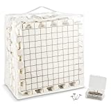 Umien Blocking Mats for Knitting [9-Pack] - Extra Thick Blocking Boards with Grids - Suitable for Needlepoint Or Crochet - Included Storage Bag & 100 T-Pins