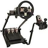 Marada G920 Steering Wheel Stand with Shifter Mount,Racing Wheel Stand Height Adjustable fit for Logitech G920 G29 G27 G25, Wheel and Pedals NOT Included（Only Stand）