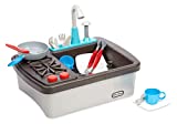 Little Tikes First Sink & Stove Realistic Pretend Play Kitchen Appliance for Kids, Includes 13 Cooking Accessories, Ages 3+ Multi-Color