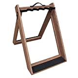 Rush Creek Creations Deer Camp Portable Folding 10 Gun Storage Rack - Handcrafted Weather Proof Material - Easy to Assembly , 21'L x 27'W x 28.5'H