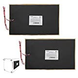 Facon CW-T1218, 12' x 18' RV Tank Heater Pad, Use with Up to 50 Gallons Fresh Water/Grey Water/Black Water Tank, 2Packs Holding Tank Heating Pad with Automatic Thermostat Control, 12Volts DC