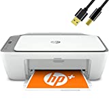 H-P DeskJet All-in-One Wireless Color Inkjet Printer, Print, Copy, Scan, Wireless USB Connectivity Mobile Printing with Bools Printer Cable