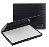 Infusion 5' x 7' Large Stamp Ink Pad for Rubber Stamps, Your Go to Large Stamp Ink Pad for Bright Color, Even Coverage and Durability, Dry (No Ink) Stamp Pad