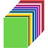 Livholic 120 Sheets Colored Card Stock Printer Paper, 120gsm 32lb 24 Colors Pastel Construction Paper for Kids Scrapbook School Office Printing DIY Craft (120GSM)