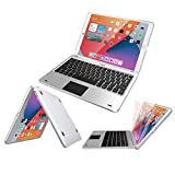 iPad 9th Gen 10.2-inch 2021 Keyboard Case with Track Pad, Arteck Bluetooth Keyboard with Folio Full Protection Case and Touch Pad for Apple 10.2-inch iPad 9 iPad 8, 7 with 130 Degree Swivel Rotating