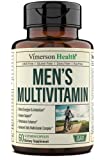 Men's Daily Multimineral Multivitamin Supplement - Vitamins A, C, E, D, B1, B2, B3, B5, B6, B12. Magnesium, Biotin, Spirulina, Zinc. Complete Antioxidant, Energy & Immune Support. 60 Capsules