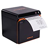 RONGTA Thermal Receipt Printer, Pos Printer, 80mm Restaurant Kitchen Printer with Auto Cutter,Sound Alarm,Support Cash Drawer ESC/POS,USB+Ethernet Interface for Windows/Mac/Linux(ACE H1)