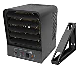 KING GH2410TB Electric Garage Heater w/Bracket and Thermostat, 10000W / 240V