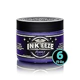 INK-EEZE Purple Tattoo Ointment for Artists and Aftercare, Essential Oils, Petroleum Free, Cruelty Free, Made in USA, Lavender, 6oz
