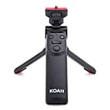 Koah Vlogging Camera Grip and Tripod for Content Creators - Compatible with Sony mirrorless Alpha Series, DSC-RX / RX100 Series, and DSC-HX/HX Series Cameras