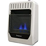 ProCom Heating Gas Space Heater Vent, T-Stat Control, Blue Flame, Natural Gas, 10000BTU, MN100TBG