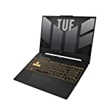 ASUS TUF Gaming A15 (2022) Gaming Laptop, 15.6' 300Hz FHD Display, AMD Ryzen 7 6800H CPU, GeForce RTX 3060 GPU, 16GB DDR5 RAM, 512GB PCIe SSD, Wi-Fi 6, Windows 11 Home, Mecha Gray, FA507RM-ES73