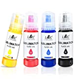 Sublimation Ink for Epson ET-2400 ET-2800 ET-2803 ET-2720 ET-2760 ET-2750 ET2850 ET-15000 EcoTank Printer