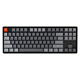 Keychron K8 Tenkeyless Wireless Mechanical Keyboard for Mac, Bluetooth RGB Backlight Multitasking Type-C Wired TKL Gaming Keyboard for Windows with Gateron G Pro Blue Switch, Aluminum Frame
