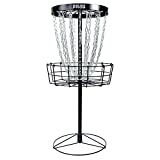 MVP Disc Sports Black Hole Pro HD 24-Chain Portable Disc Golf Basket Target