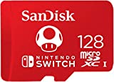SanDisk 128GB microSDXC-Card, Licensed for Nintendo-Switch - SDSQXAO-128G-GNCZN