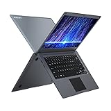 BOCCONI 14.1 inch Ultra-Thin Laptops for Sale Full HD 1920x1080 IPS Display Intel N3350 4GB RAM 64GB Notebook Computer Windows 10 Cheap Laptop for Students Home School Office Business Working (Gray)