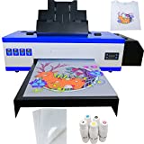 A3 DTF Printer,L1800 T-Shirt Transfer Printer with White Ink Circulatory for DIY Direct Print T-Shirts, Hoodie,Fabrics (DTF Printer)