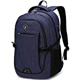 SHRRADOO Anti Theft Laptop Backpack Travel Backpacks Bookbag with usb Charging Port for Women & Men School College Students Backpack Fits 15.6 Inch Laptop Royal Blue