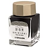 Sailor 13-1008-214 Fountain Pen, Bottle Ink, Four Seasons Weave, Twenty-six Night Dream, Rikyu Brown