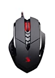 Bloody V7 Ergonomic Claw Grip Gaming Mouse with Rubberized Black Coating - Macros/Scripting/Automation - 8 Programmable Buttons - 3200 DPI
