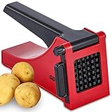 French Fry Cutter, Easy to Clean Potato Fry Cutter for Easy Slicing, Potato Chopper for Fries, Carrots, Cucumbers