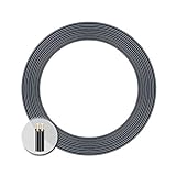 Low Voltage Landscape Lighting Cable 18/2 SPT-1 Bulk Lamp Cord?300-Volt 18-Gauge?100-feet Spool?Black,UL Listed?