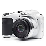 Kodak PIXPRO Astro Zoom AZ252-WH 16MP Digital Camera with 25X Optical Zoom and 3' LCD (White)