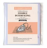 WINGKIND T-Shirt Quit Project Fusible Interfacing, White (44' x 79')