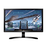 LG 24UD58-B Monitor 24' 4K UHD (3840 x 2160) IPS Display, FreeSync, On-Screen Control, Screen Split 2.0, Game Mode, Black Stabilizer - Black