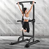 SogesGame Power Tower,Home Gym Adjustable Pull-up Tower, Multi-Functional Workout Training Fitness Exercise Equipment,PSBB005-S8-US