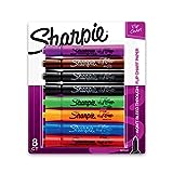 SHARPIE Flip Chart Markers, Bullet Tip, Assorted Colors, 8 Pack