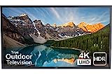SunBrite Veranda 2 Series 55-inch Full Shade Outdoor TV | 4K Ultra HD HDR LED Weatherproof Television - Direct Lit LED Screen with All-Weather Remote (SB-V-55-4KHDR-BL)