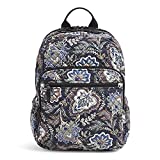 Vera Bradley womens Women's Cotton Xl Campus Backpack Bookbag, Java Navy Camo - Recycled Cotton, One Size US