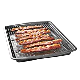 GoodCook 15' x 10.5' Premium Nonstick Carbon Steel Crispy Bacon Multipurpose Baking Pan Set