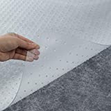 Heavy Duty Chair Mat for Carpeted Floor with Lip for Home & Office - Premium Polycarbonate Studded Medium Standard Low Pile Carpet Desk Computer Thick Chair Mats.(36' X 48')