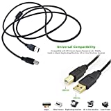 Accessory USA 6ft USB Cable Data Sync PC Laptop Cord for Pioneer DDJ-T1 DDJT1 DJ Controller Traktor Pro Mixer