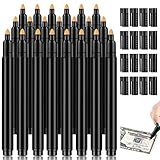 Counterfeit Bill Detector Pen Money Checker Bill Money Detector Marker Pen for Cash Currency Note (20 Pieces)