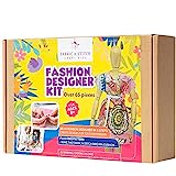Fashion Designer Kits for Girls & Boys. Beginners Learn to Use Basic Patterns, Sew, Re-Design & Draft A Basic Pattern for The 8.5' Wooden Mannequin. Sewing Kit for Kids Ages 8-12, Craft Kits,