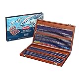 Derwent Colored Pencils, Inktense Ink Pencils, Drawing, Art, Wooden Box, 72 Count (2301844)
