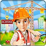 School Building Construction Site: Builder Game city Paint town girl renovate simulator 2019